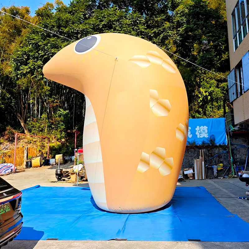 Modello di Pallone a Forma di Serpente Gigante in PVC Personalizzabile per Pubblicità e Attività Espositive all'Aperto