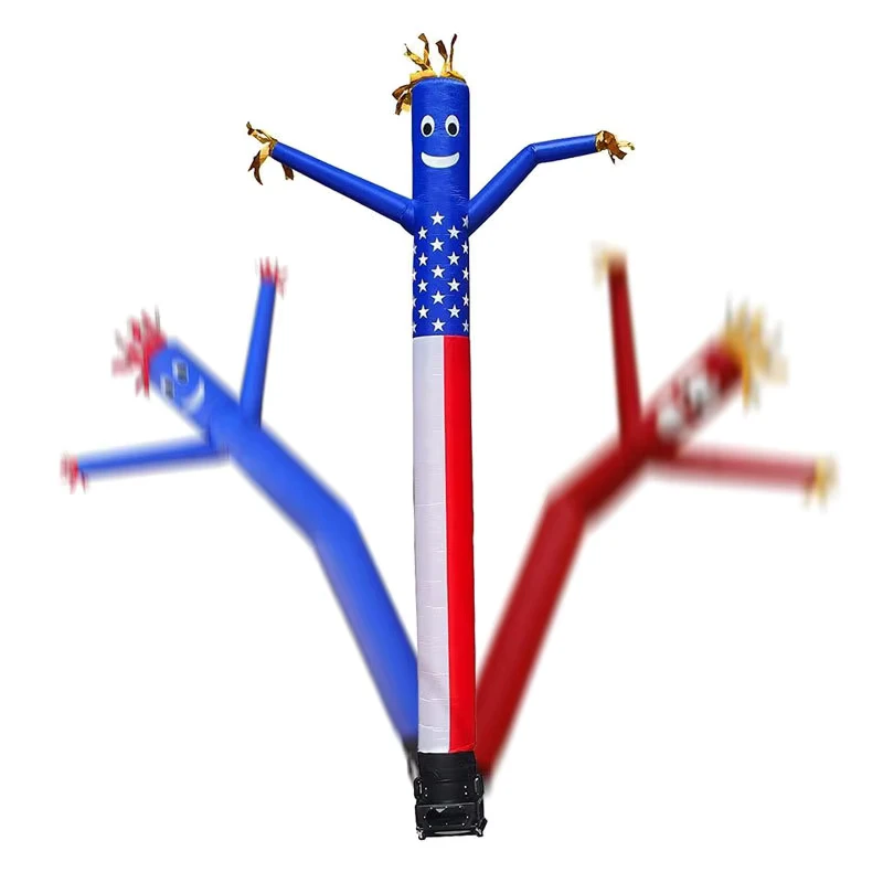 Customizable Inflatable Sky Dancer Wacky Waving Tube Man Multi color Outdoor Advertising Air Dancer for Shop