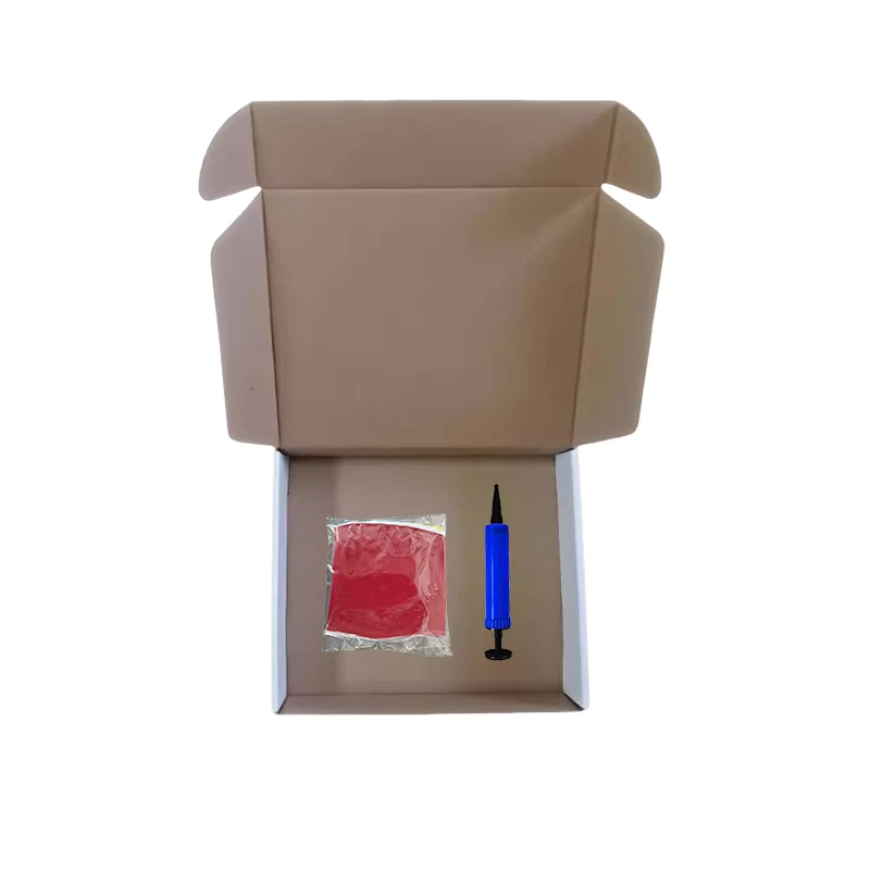 Set di giocattoli gonfiabili personalizzabile con accessori per piscina in scatola colorata