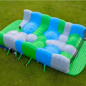 Customizable Large Outdoor Water Obstacle Inflatable PVC Entertainment Sports Equipment OEM ODM Indoor Training Amusement