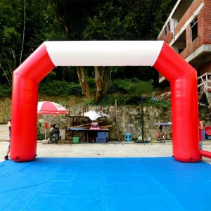 Customizable Logo Pattern Inflatable Arch Balloon Blower Durable Commercial Advertising Inflatables for Outdoor Events Parties