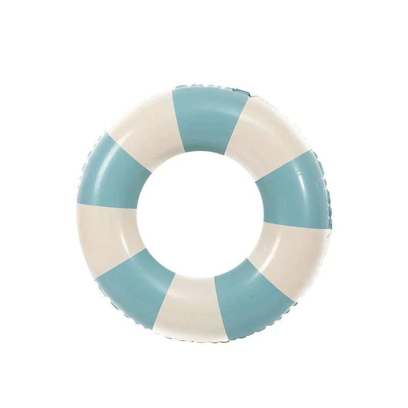 Anillos Inflables de PVC a Rayas Personalizables para Niños y Adultos Durante el Verano