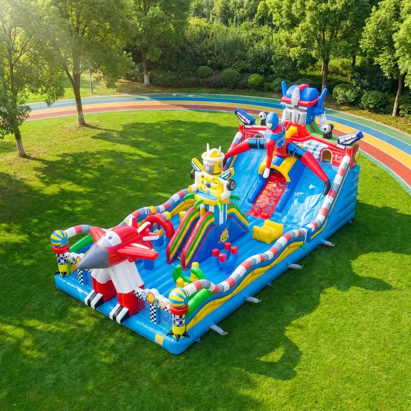 Aangepaste Grootte 0,55 mm Milieu Vriendelijk PVC Blazer Reparatieset voor Kinderopvang Stadspark Trainingscentrum Opblaasbare Droog