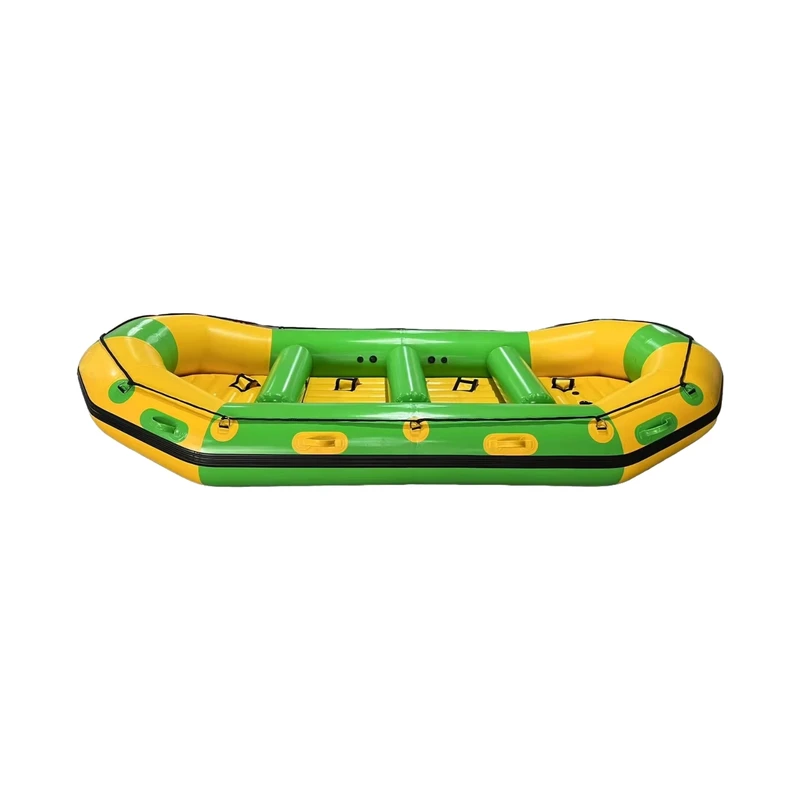 Perahu Dayung Inflatable PVC/TPU untuk Arung Sungai, Drifting, Memancing dengan Ukuran dan Warna yang Dapat Disesuaikan