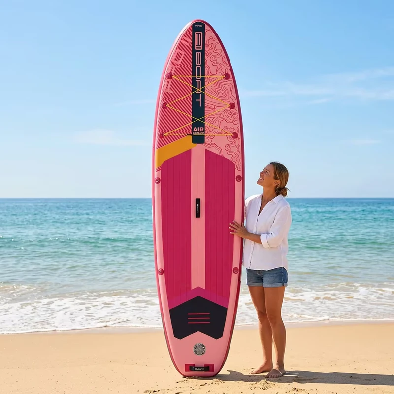 Paddle Board Gonfiabile Personalizzabile 11'x34"x6'' con Tecnologia di Sigillatura a Caldo