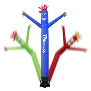 Figura Inflável de Dançarino de Ar Personalizável, Resistente ao Vento, com Ventilador de Alta Resistência para Eventos Publicitários