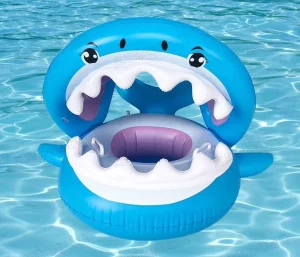 Customization Eco Friendly PVC Inflatable Baby Swimming Seat Ring Pool Float for Kids