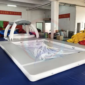 カスタマイズ可能 高品質PVC TPU製インフレータブルスイミングチューブ 子供用 500kg以上の耐荷重 5-10人乗り 2年保証