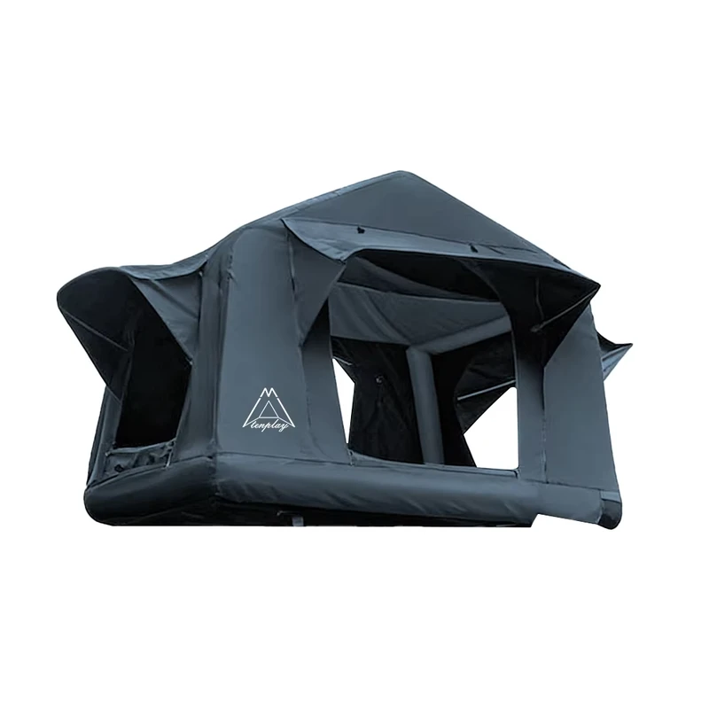 Tenda Gonfiabile da Campeggio da Tetto per Auto Leggera con Lucernario