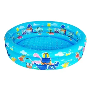 Aanpassing Populaire Ronde Ring Zwembad Zee Gedrukt Binnen Buiten Opblaasbaar PVC Zwembad Zomer Speelgoed Tuin Baby Bad Zwembad