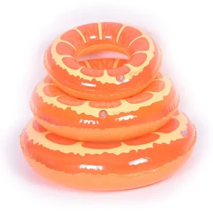 Customize Hot Selling Fruit Inflatable Swim Ring Pool Floats Adult Kids Swimming Pool Ring
