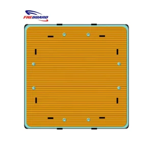 Customize Inflatable Dock Deck Floating Platform for Water Use