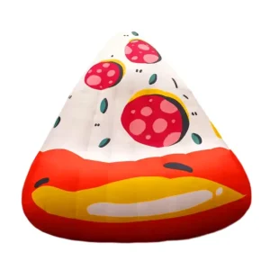 Customize Inflatable Pizza Model Balloon Inflatable Bread with Led Light for Advertising