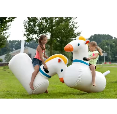 Customize Inflatable Pony Horse Riding Horse Toy for Kids Birthday Party Entertainment