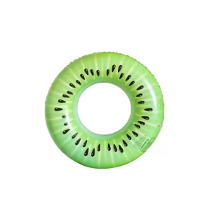 Customize Logo Printing Fruit Pattern PVC Inflatable Swimming Pool Tube Float Swimming Ring for Kids Adults