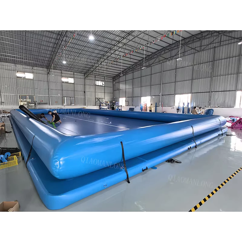 Personalizar Campo de Pickleball Inflável de Luxo de Grau Comercial Flutuante com Rede