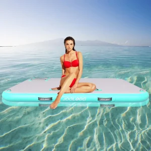Customize Size Big Multi-person Inflatable Floating Platform Dock Deck for Water