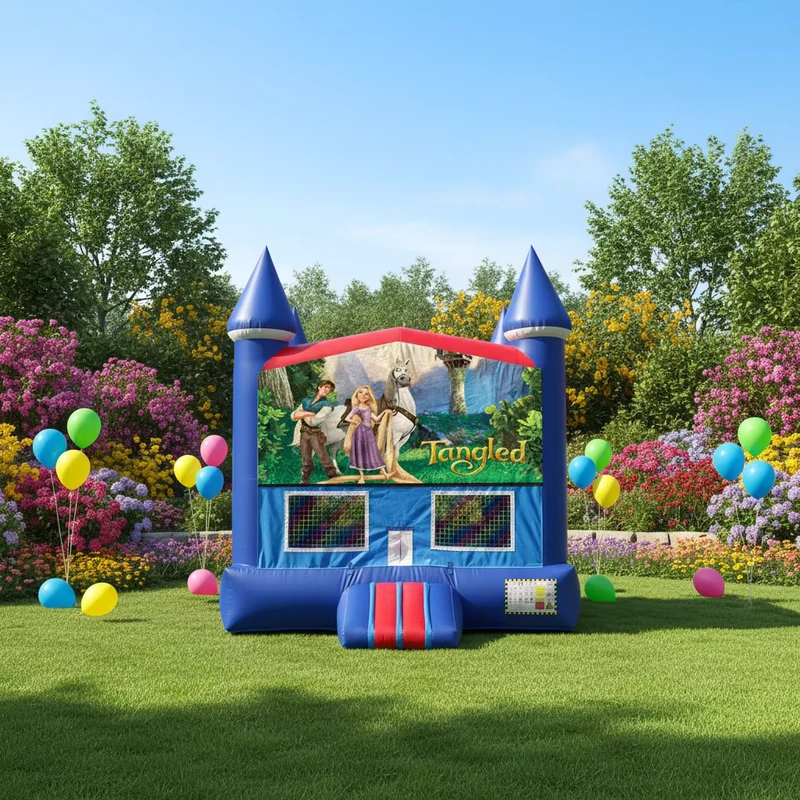 Customized 13*13*13FT 0.55mm Thick PVC Eco Friendly CE Certified Inflatable Bouncy Castle 3 Year Warranty Commercial Use Kids