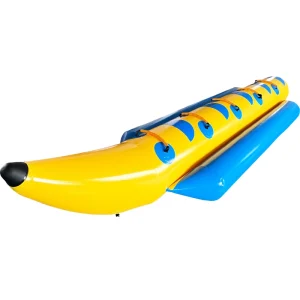 Ban Perahu Towing Inflatable PVC Kustom 3 5 Kursi, Ikan Terbang, Menarik, Berputar, Seluncur Air, Tabung