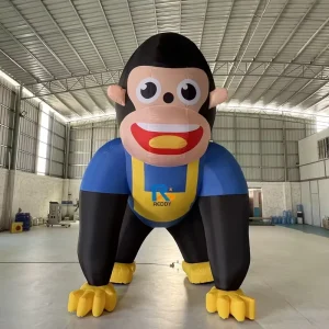 カスタマイズ広告装飾用巨大インフレータブルモンキー（屋外ホリデー庭装飾用）