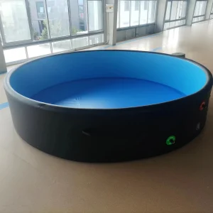 Customized Big Size High Quality PVC Inflatable Swimming Pool Drop Stitch Technology Portable Outdoor Use 20cm Thick Family Use