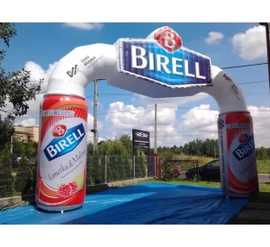 Arco inflable en forma de botella personalizado para publicidad AR 24