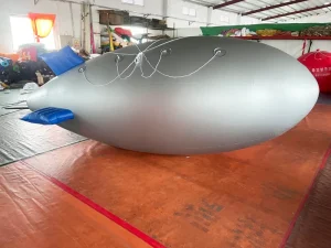 Customized Brand Show Inflatables PVC Balloon Inflatable Flying Airship