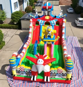 Customized Commercial Grade Inflatable Water Slide With Obstacles for Children and Adults Easy Setup Business Rental PVC