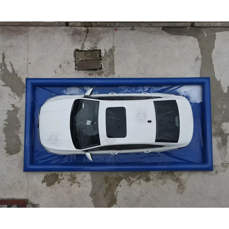 Tapetes de Lavagem de Carro Infláveis de PVC Personalizados Protegem o Seu Carro e Mantêm a Sua Garagem Limpa
