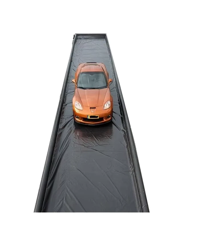 Aangepaste Commerciële PVC Draagbare Inflatable Auto Wasmatten Waterverzamelaar Beperking Inflatable Tent Screen Inflatable Tent