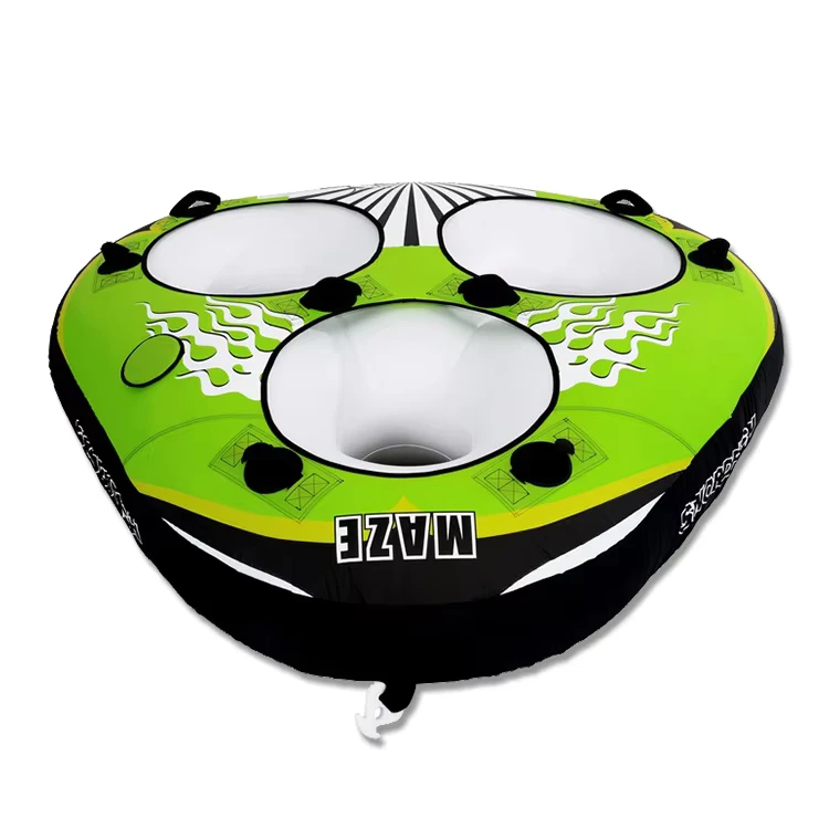 Tabung Tarik Inflatable Segitiga 3 Kursi PVC Tahan Lama dengan Harga Baik