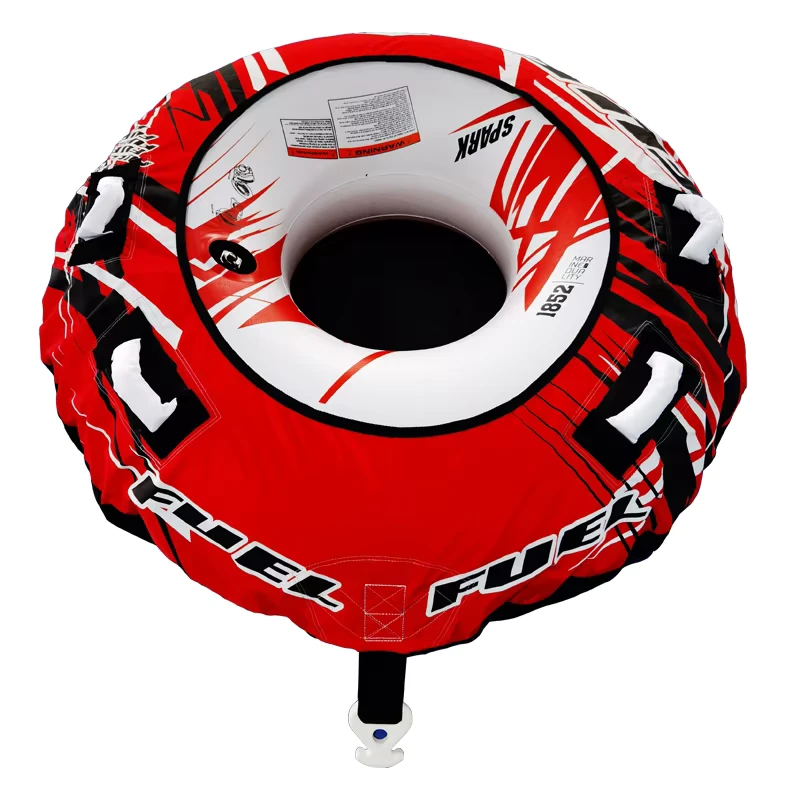 Aangepaste duurzame PVC opblaasbare slee voor skiën, binnenband PVC opblaasbare sneeuwski-buis