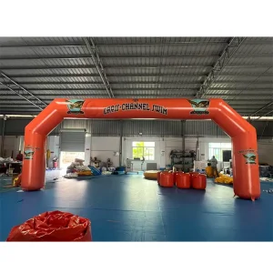 Arco Inflável Personalizado para Publicidade de Eventos, para Metas de Corrida, Linhas de Partida ou Chegada, em PVC, Leve e de Grau Comercial