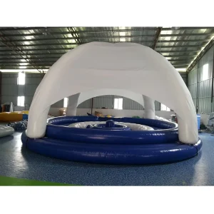 Индивидуальный надувной бар на море, платформа для вина из PVC на море