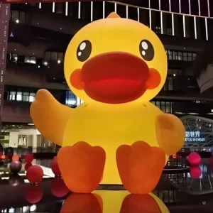 Customized Giant Advertising Inflatable Yellow Duck Inflatable Rubber Duck for Sale