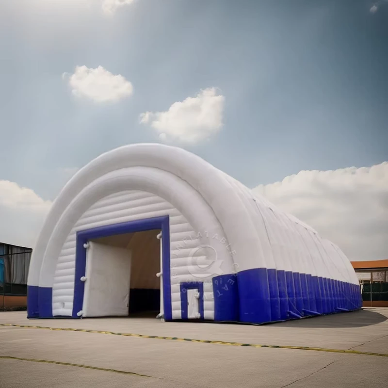 Individuelles Riesiges Luftdome-Werbe-Inflatables Zelt aus PVC-Material mit Gebläse für Sporthallen
