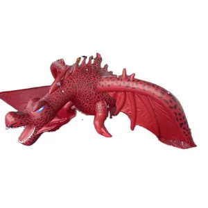 Customized Giant Inflatable Animal Character Dragon Dinosaur Rooftop Balloon Model for Advertising