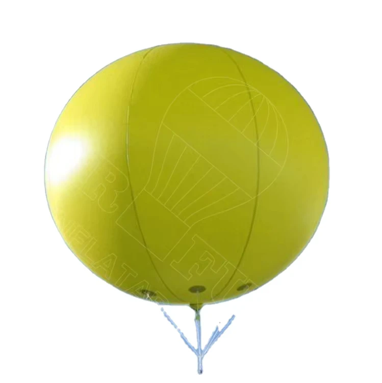 Globo publicitario inflable gigante personalizado, iluminación inflable, globo de helio de PVC