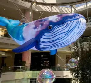 Customized Giant Inflatable Fish Cartoon Balloon Advertising Event Decoration Inflatable Fish Model