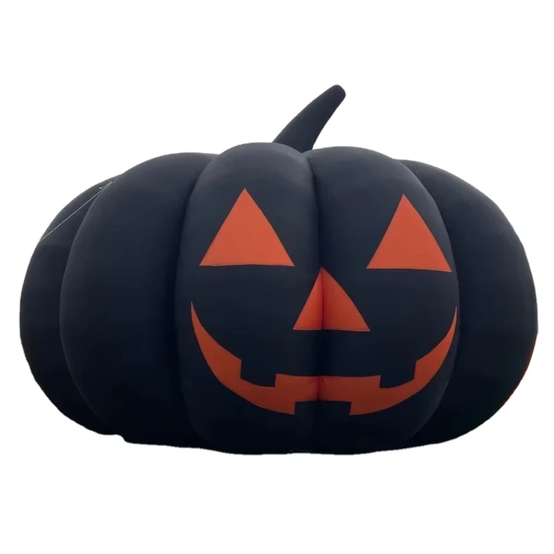 Modelo de decoración de festival de calabaza de Halloween inflable gigante personalizado con diseño impermeable de material Oxford