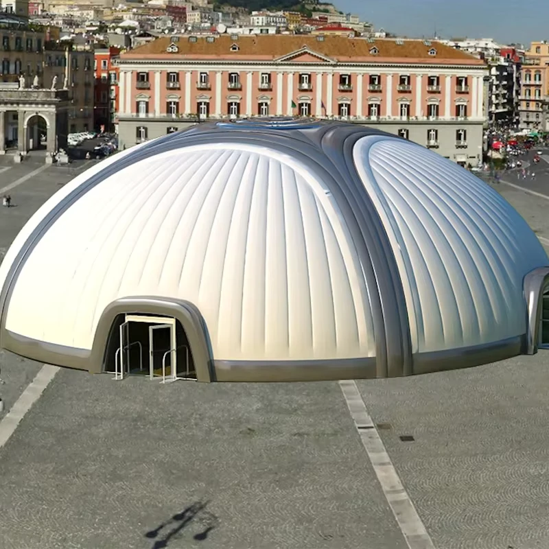 Tenda Inflável de Estrutura Hermética Gigante Personalizada para Exposições Comerciais ao Ar Livre