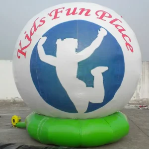 Globo inflable en forma de globo personalizado para decoración de eventos