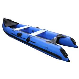 Customized High Quality Inflatable Kayaks 370 12ft Fishing Boat PVC 0.9T 1.2T Camou