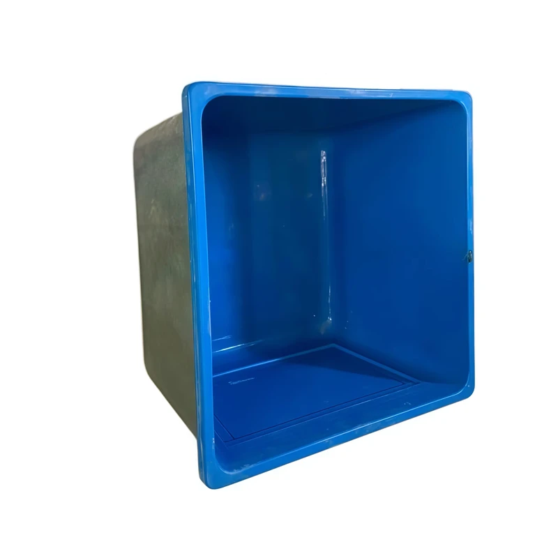 Tanque de Peixes FRP de Alta Resistência Personalizado, Tanque de Peixes de Aquicultura Combinado, Piscina Hidropônica Ecológica