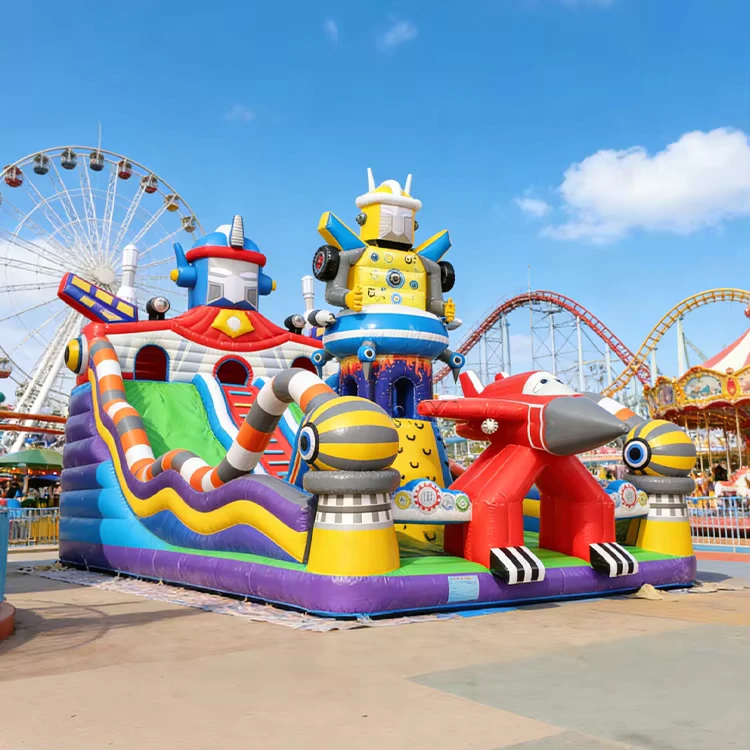 Customized Indoor Playground Colorful Inflatable Jumping Castle for Outdoor Activity Amusement Park