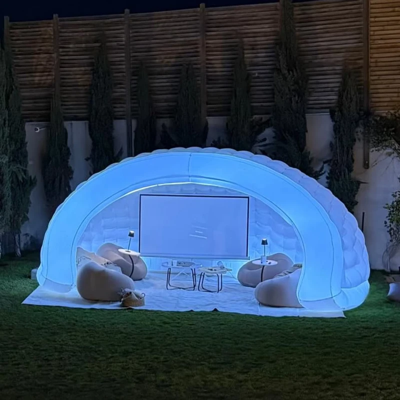 Customized Inflatable Air Tent Rental Inflatable Party Round Tent White Dome Inflatable Tent