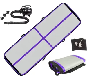 Matras Gymnastik Inflatable Air Track Lantai Kustom untuk Yoga