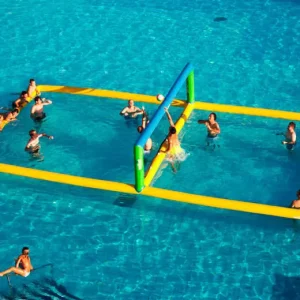Customized Inflatable Beach Game Floating Water Volleyball Court for Water Sports