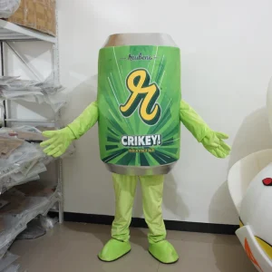 Customized Inflatable Character Themed Aluminum Can Mascot Costume Animal Halloween Carnival Inflatable Cosplay Suit for Adult