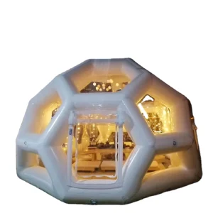 Customized Inflatable Clear Football Dome Bubble Tent for Advertising Party Camping Events Wedding